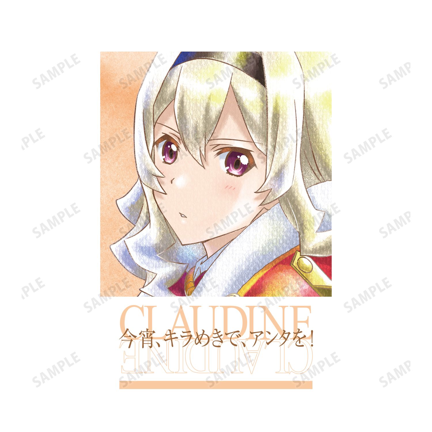 少女☆歌劇 レヴュースタァライト 西條クロディーヌ Ani-Art aqua label 台詞Tシャツレディース(サイズ/XXL) - AniSmile