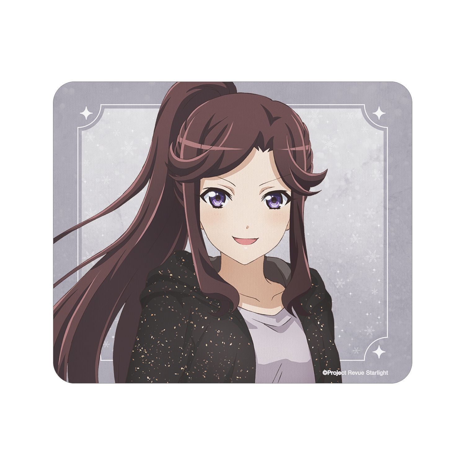 少女☆歌劇 レヴュースタァライト アニメ放送5周年記念 描き下ろし 天堂 真矢 SNOW QUEENver. マウスパッド - AniSmile
