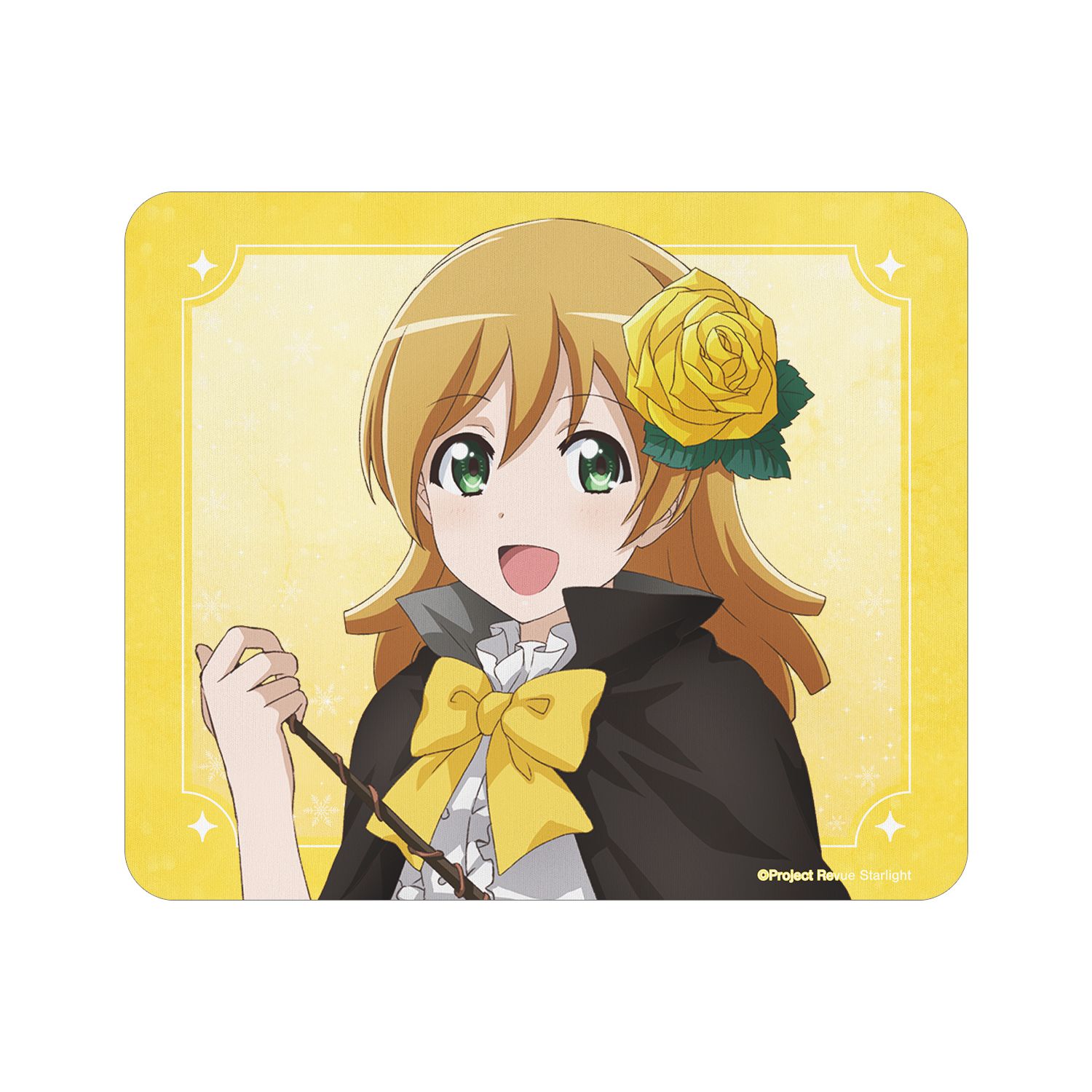 少女☆歌劇 レヴュースタァライト アニメ放送5周年記念 描き下ろし 大場 なな SNOW QUEENver. マウスパッド - AniSmile