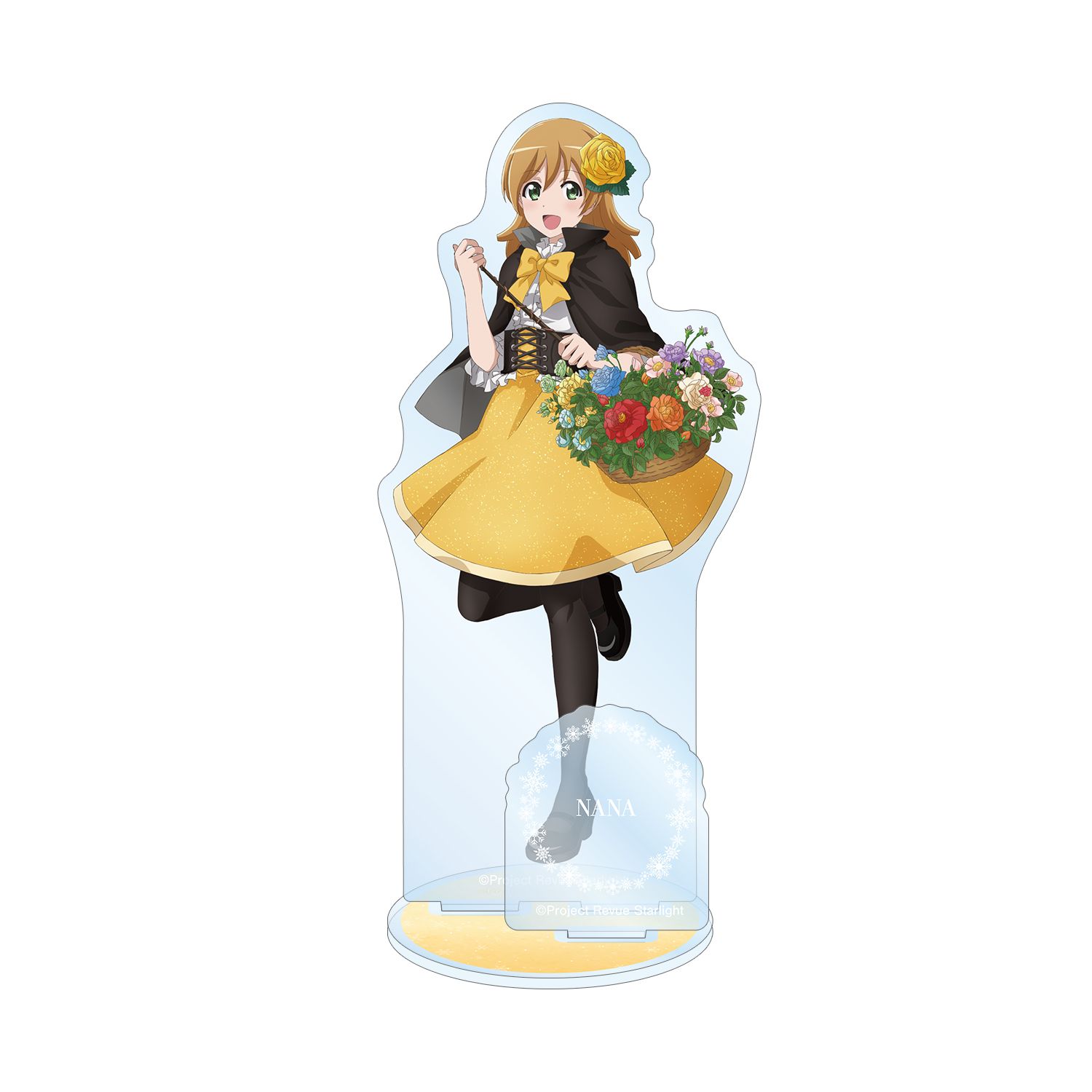 少女☆歌劇 レヴュースタァライト アニメ放送5周年記念 描き下ろし 大場 なな SNOW QUEENver. パーツ付きBIGアクリルスタンド - AniSmile