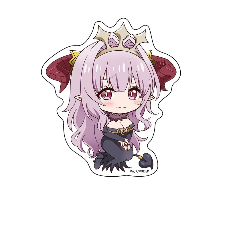 TVアニメ『カナン様はあくまでチョロい』 ぺたん娘ダイカットステッカー リリム・ゼブル - AniSmile