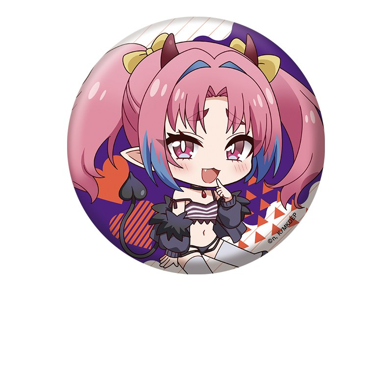 TVアニメ『カナン様はあくまでチョロい』 ぺたん娘缶バッジ ミルチ・ゼブル - AniSmile