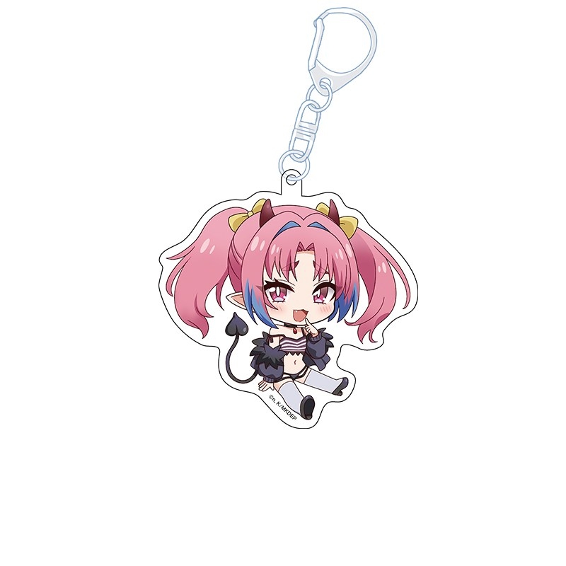 TVアニメ『カナン様はあくまでチョロい』 ぺたん娘アクリルキーホルダー ミルチ・ゼブル - AniSmile