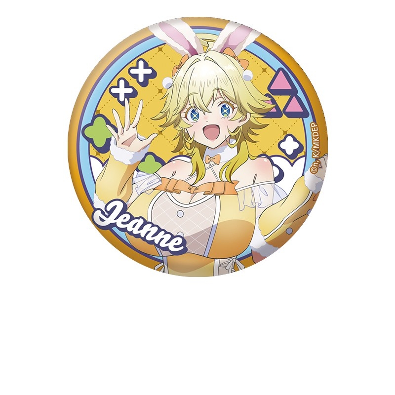 TVアニメ『カナン様はあくまでチョロい』 描き下ろし缶バッジ ジャンヌ - AniSmile