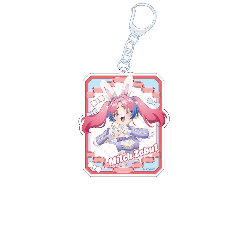 TVアニメ『カナン様はあくまでチョロい』 描き下ろしアクリルキーホルダー ミルチ・ゼブル - AniSmile
