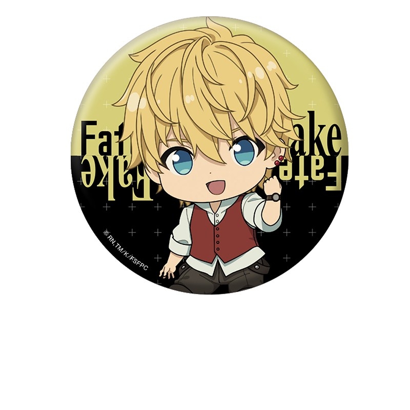 Fate/strange Fake ぺたん娘缶バッジ フラット・エスカルドス - AniSmile