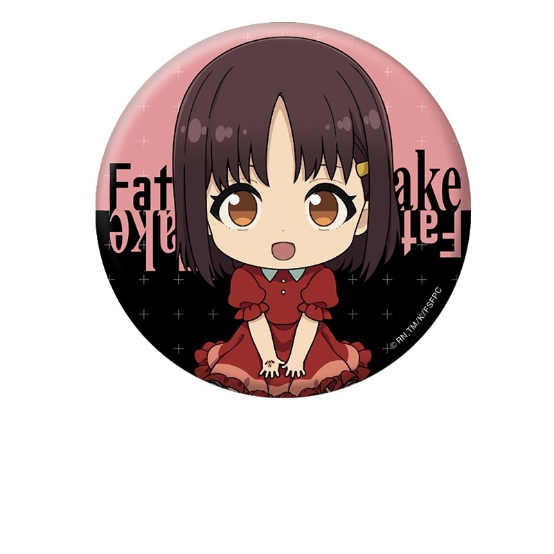 Fate/strange Fake ぺたん娘缶バッジ 繰丘椿 - AniSmile