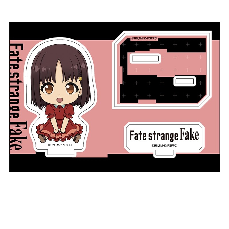 Fate/strange Fake ぺたん娘アクリルフィギュア 繰丘椿 - AniSmile