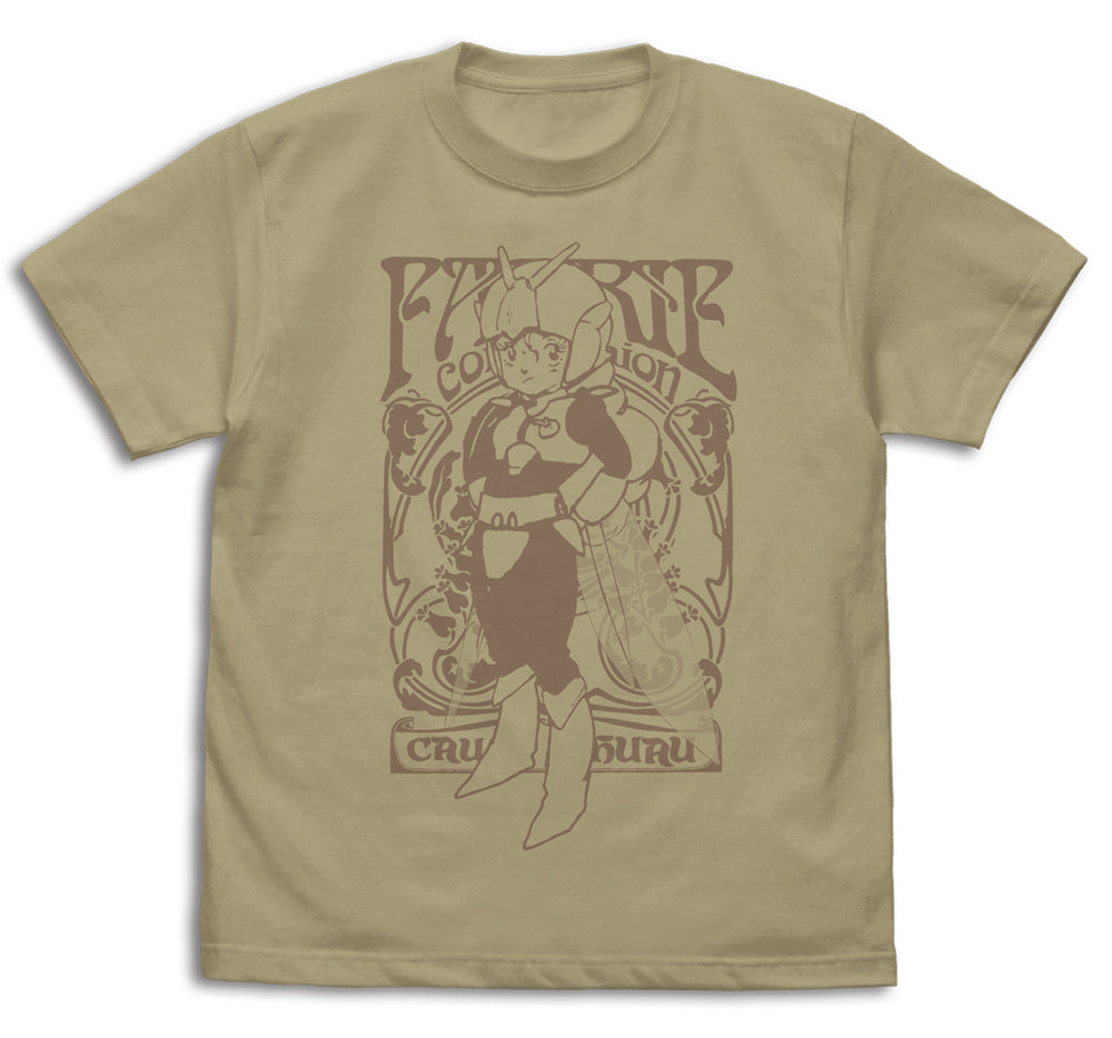 聖戦士ダンバイン チャム・ファウ Tシャツ パイロットスーツVer./SAND KHAKI-M 图片 2 | AniSmile