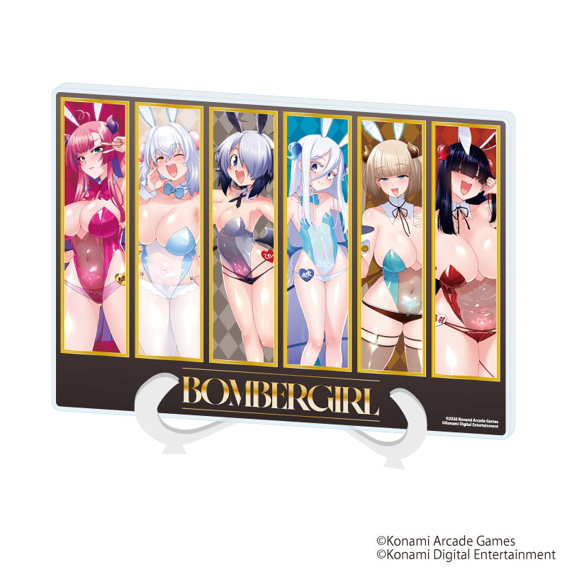 キャンバスボードミニ「ボンバーガール」01/ブラインド(全12種)(描き下ろしイラスト) 画像 5 | AniSmile