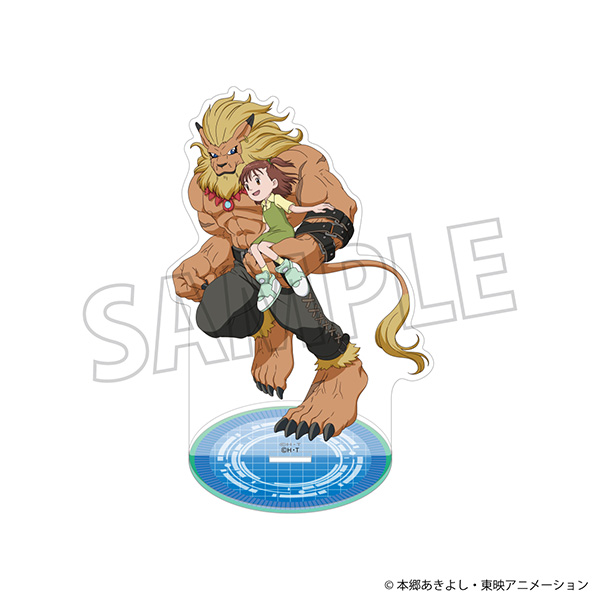 デジモンテイマーズ アクリルスタンド/加藤樹莉&レオモン - AniSmile