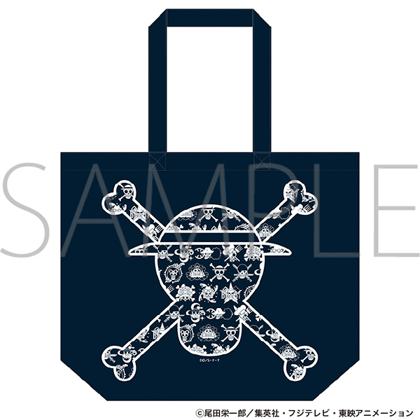 ONE PIECE 海賊旗シリーズ トートバッグ 麦わらの一味 - AniSmile