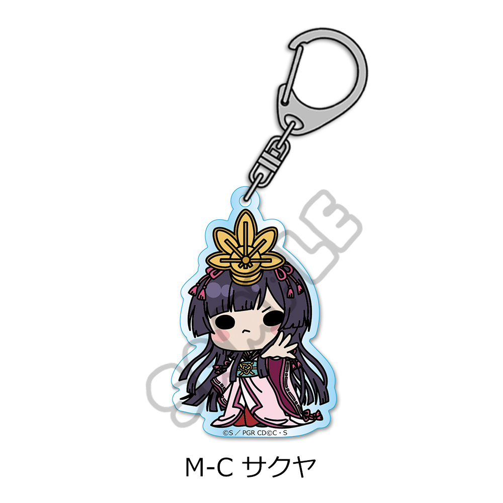『コードギアス 奪還のロゼ』アクリルキーホルダー M-C(サクヤ) - AniSmile