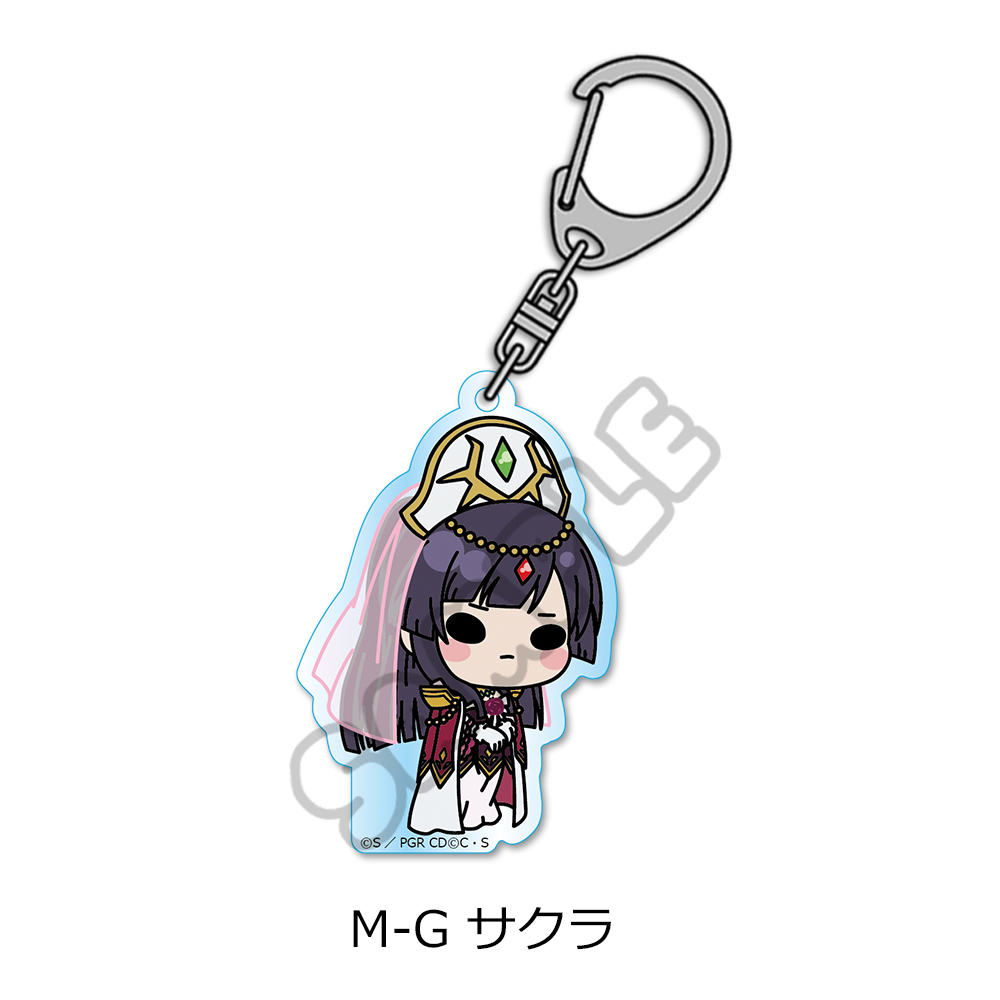 『コードギアス 奪還のロゼ』アクリルキーホルダー M-G(サクラ) - AniSmile