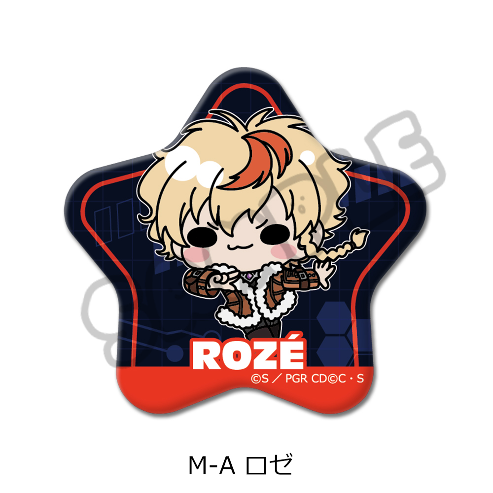 『コードギアス 奪還のロゼ』星形缶バッジ M-A(ロゼ) - AniSmile