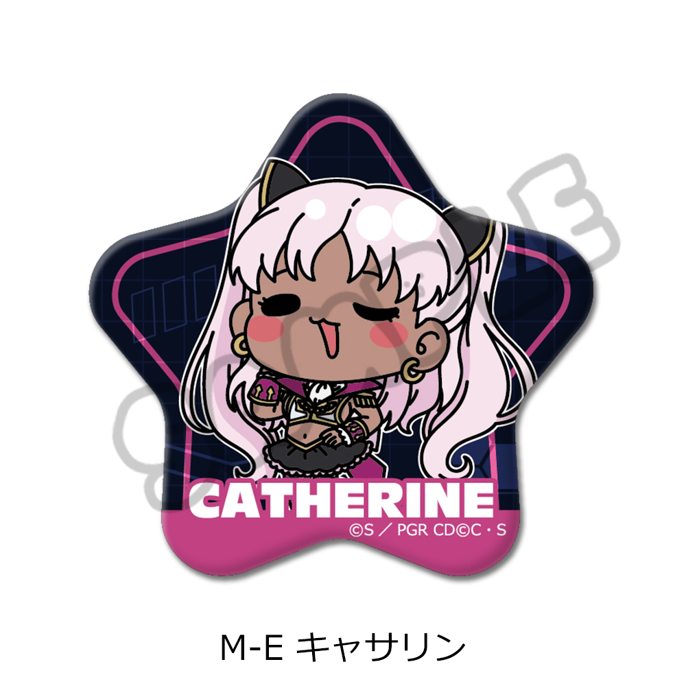 『コードギアス 奪還のロゼ』星形缶バッジ M-E(キャサリン) - AniSmile