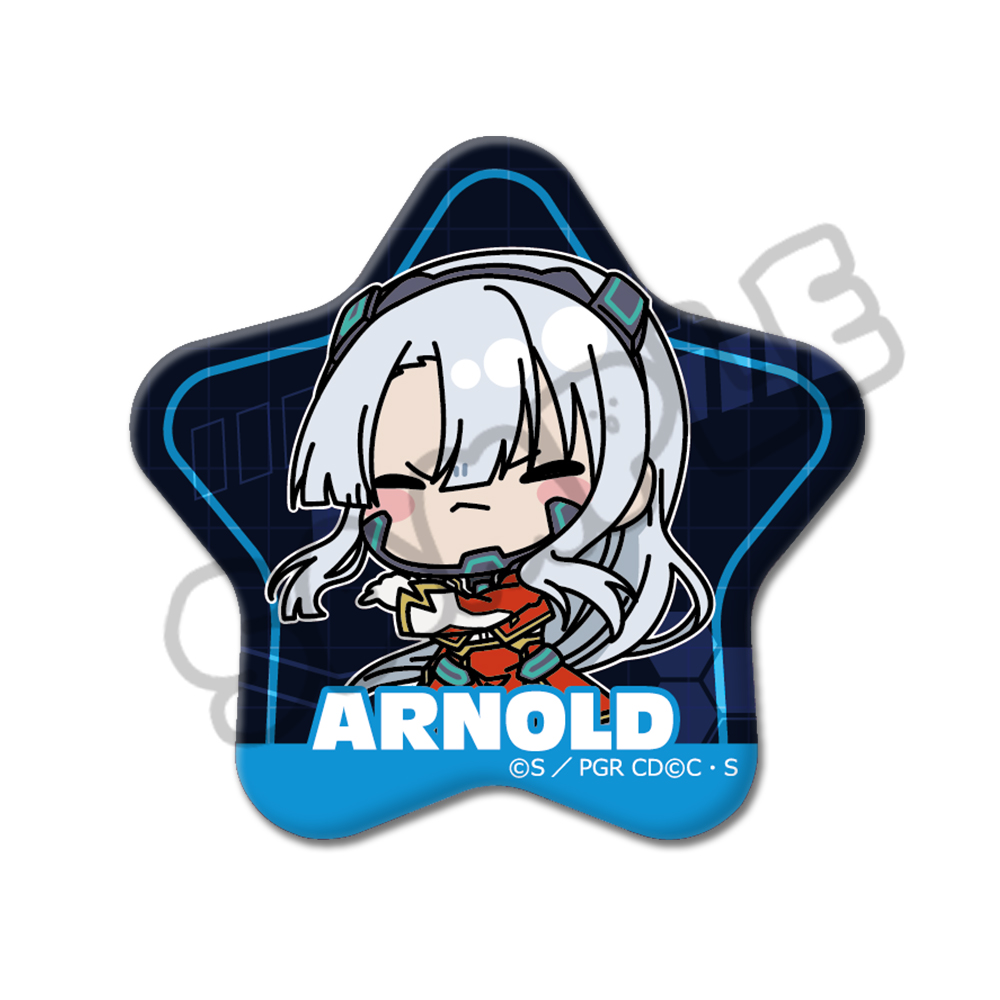 『コードギアス 奪還のロゼ』星形缶バッジ M-F(アーノルド) 画像 2 | AniSmile