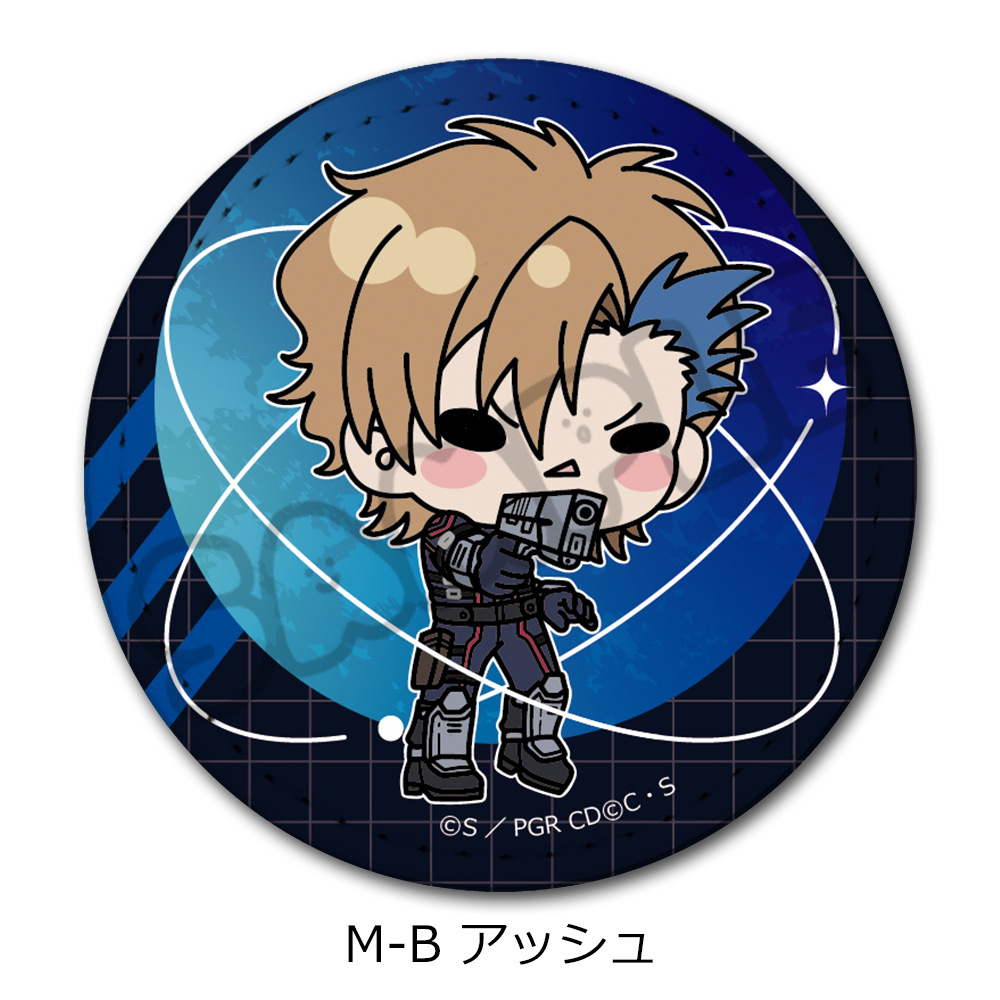 『コードギアス 奪還のロゼ』レザーバッジ M-B(アッシュ) - AniSmile