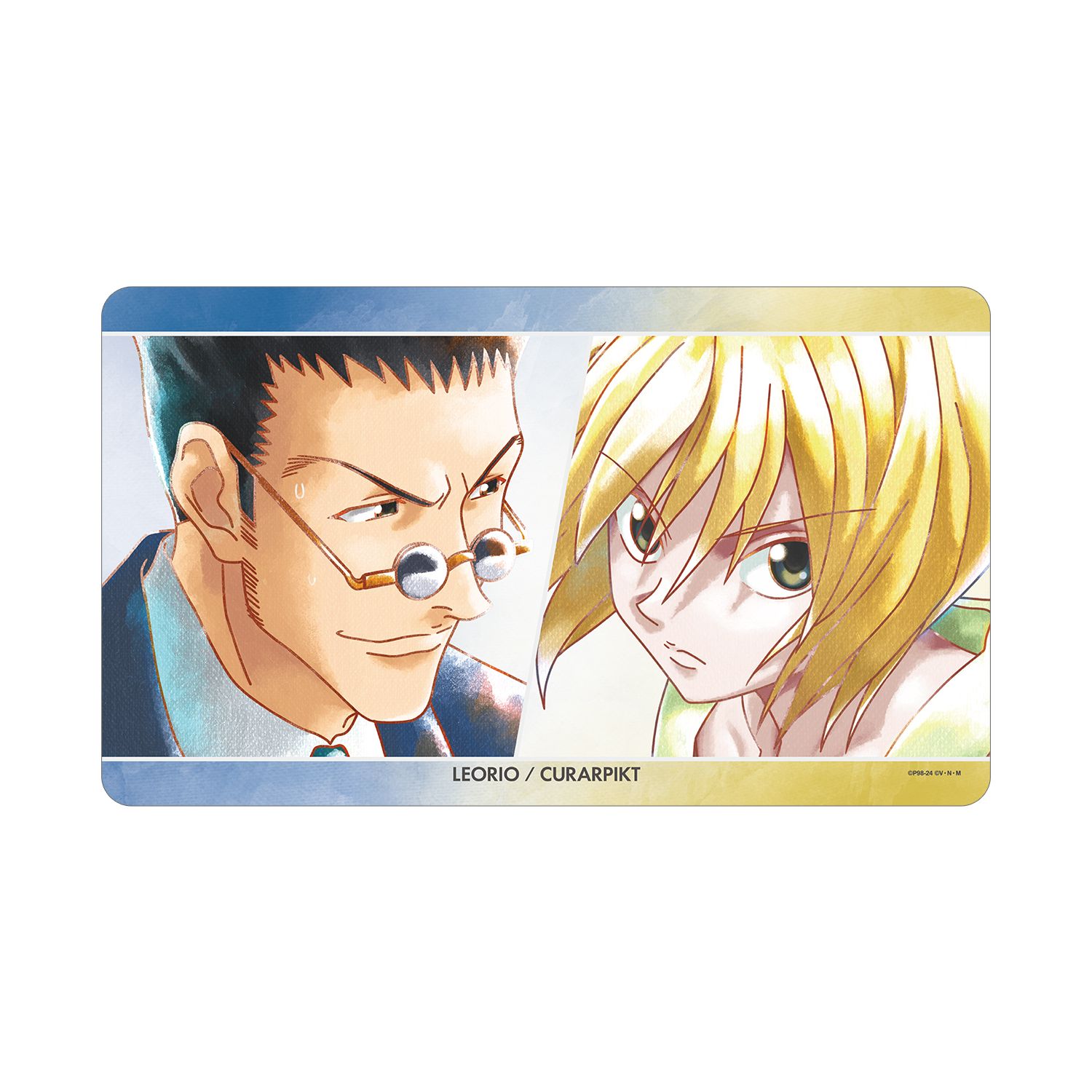 HUNTER×HUNTER レオリオ&クラピカ Ani-Art aqua label マルチデスクマット - AniSmile