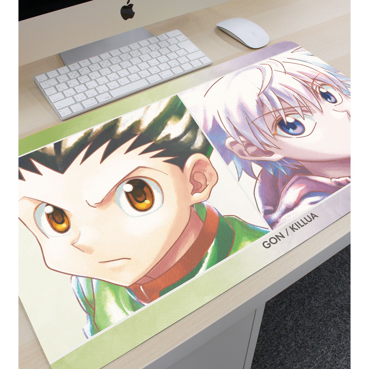 HUNTER×HUNTER ゴン&キルア Ani-Art aqua label マルチデスクマット Image 3 | AniSmile