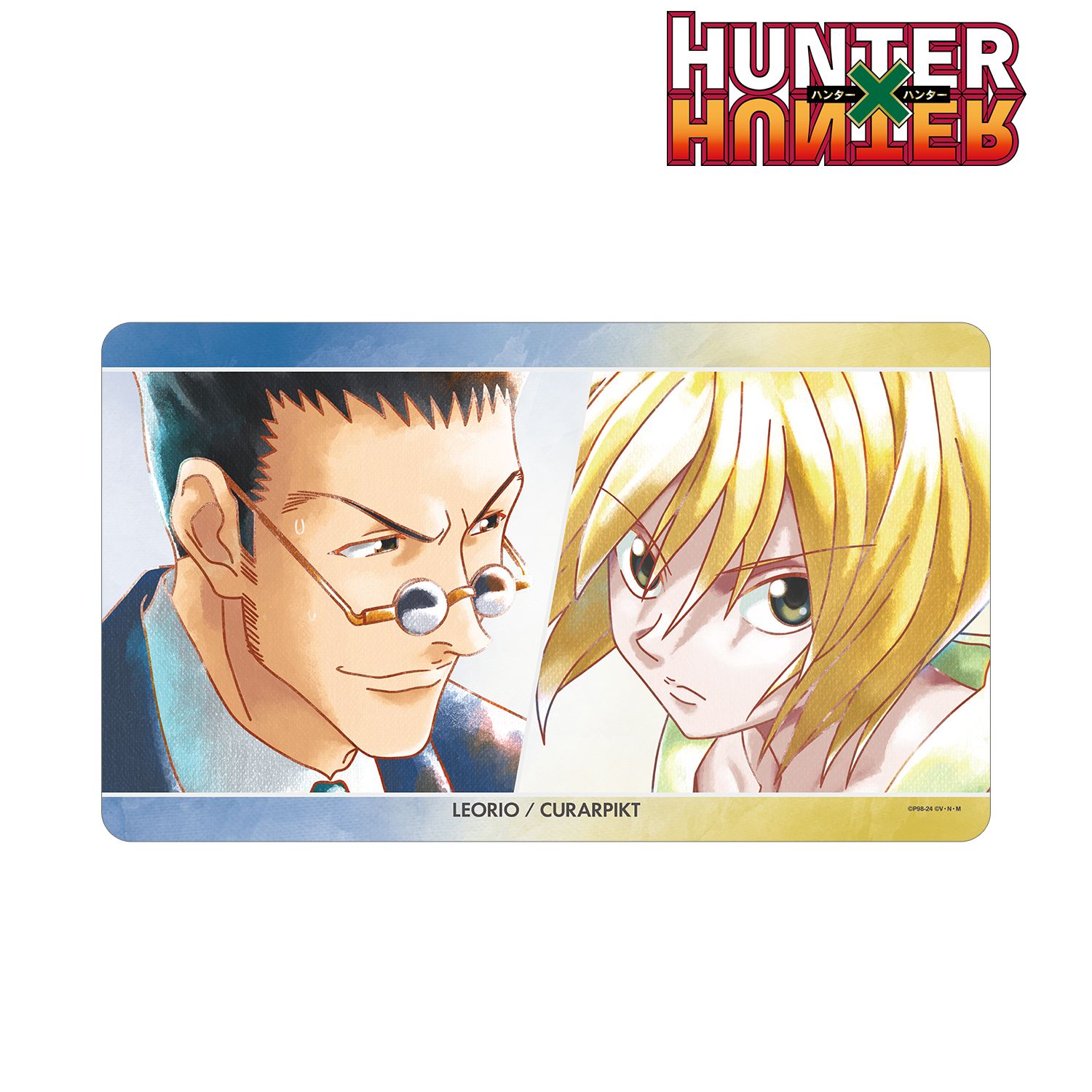 HUNTER×HUNTER レオリオ&クラピカ Ani-Art aqua label マルチデスクマット Image 2 | AniSmile