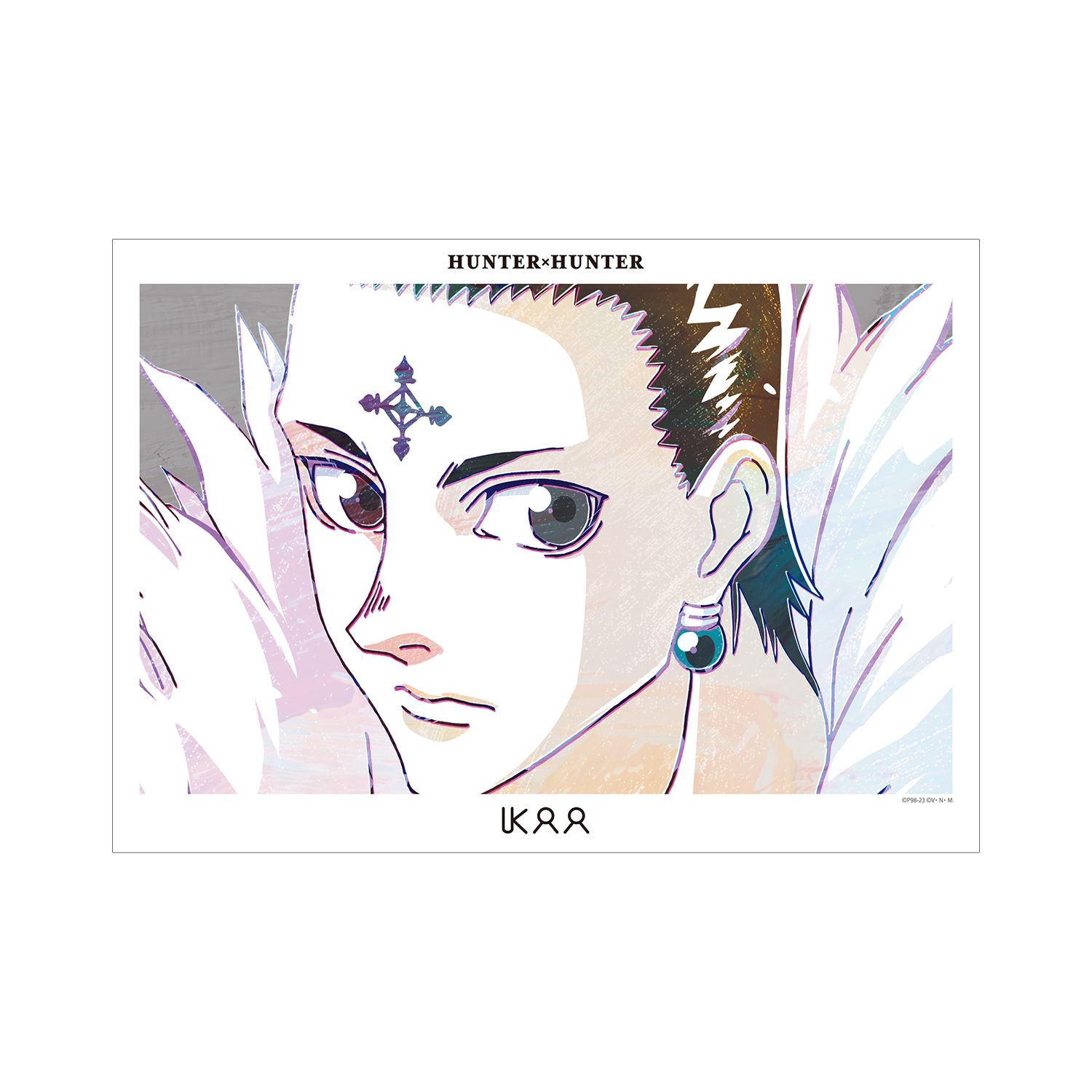 HUNTER×HUNTER クロロ Ani-Art 第2弾 A3マット加工ポスター ver.A - AniSmile