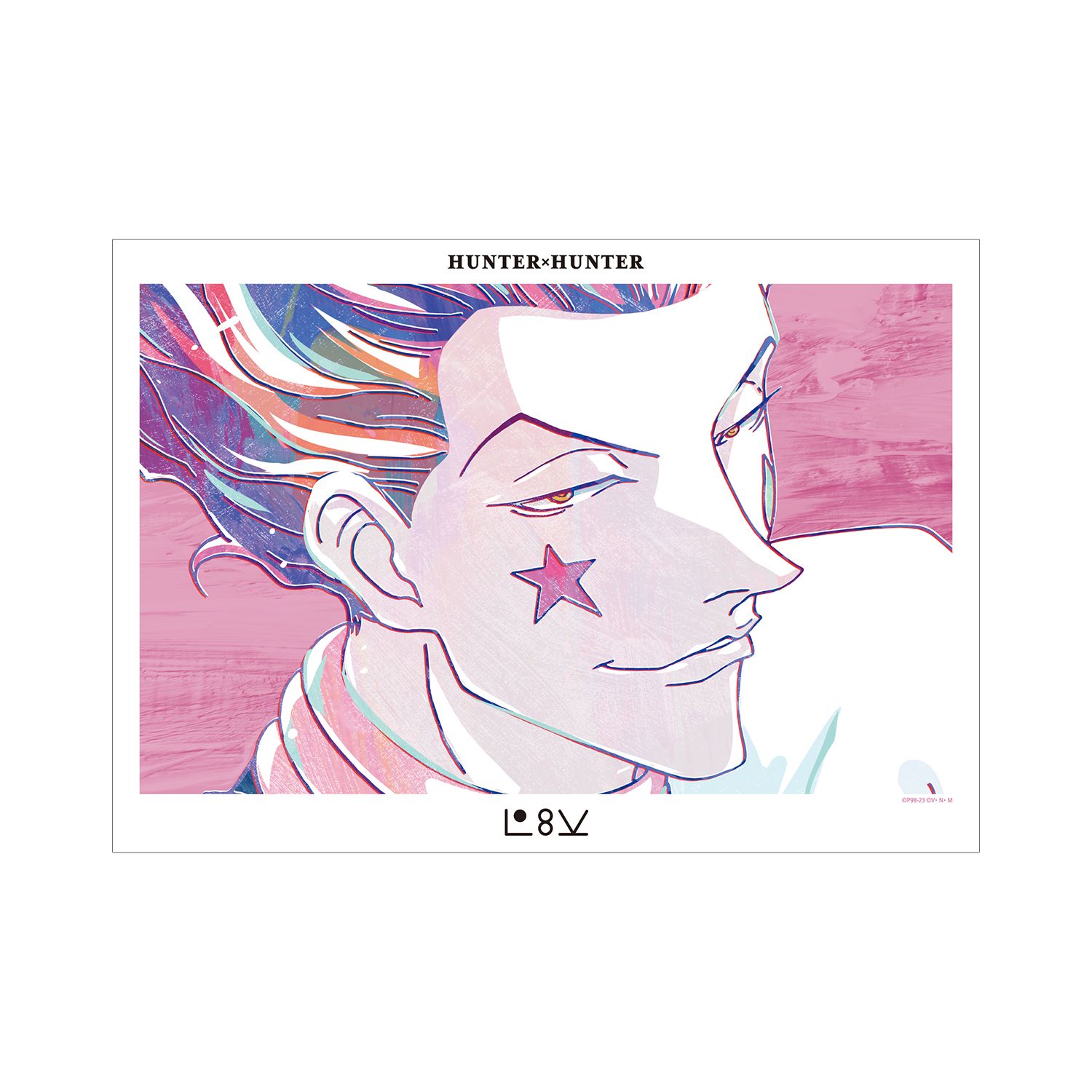 HUNTER×HUNTER ヒソカ Ani-Art A3マット加工ポスター - AniSmile
