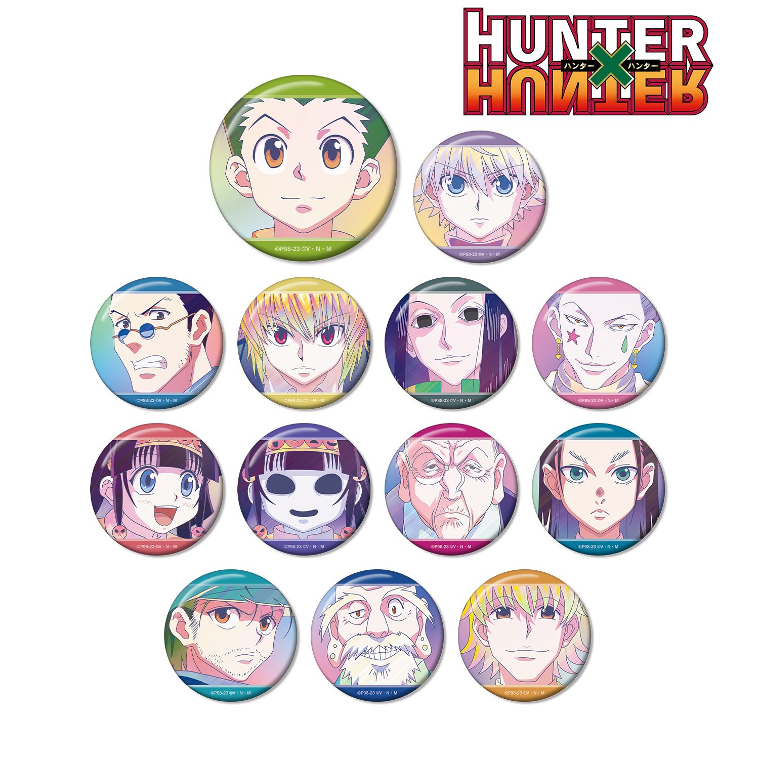 HUNTER×HUNTER トレーディング Ani-Art clear label 第3弾 缶バッジ(単位/単品) Image 3 | AniSmile