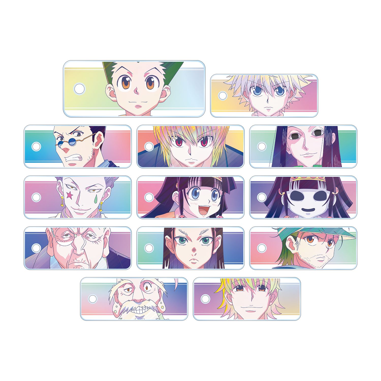 HUNTER×HUNTER トレーディング Ani-Art clear label 第3弾 アクリルキータグ(単位/単品) - AniSmile