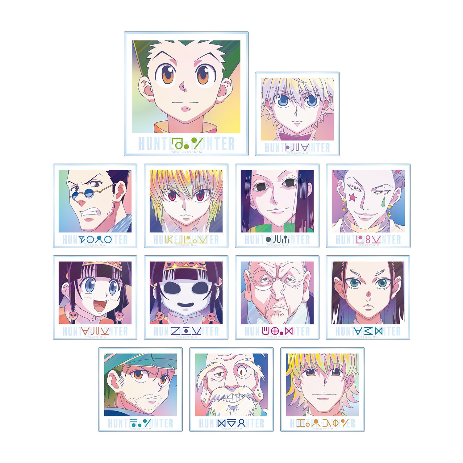 HUNTER×HUNTER トレーディング Ani-Art clear label 第3弾 アクリルカード(単位/単品) - AniSmile