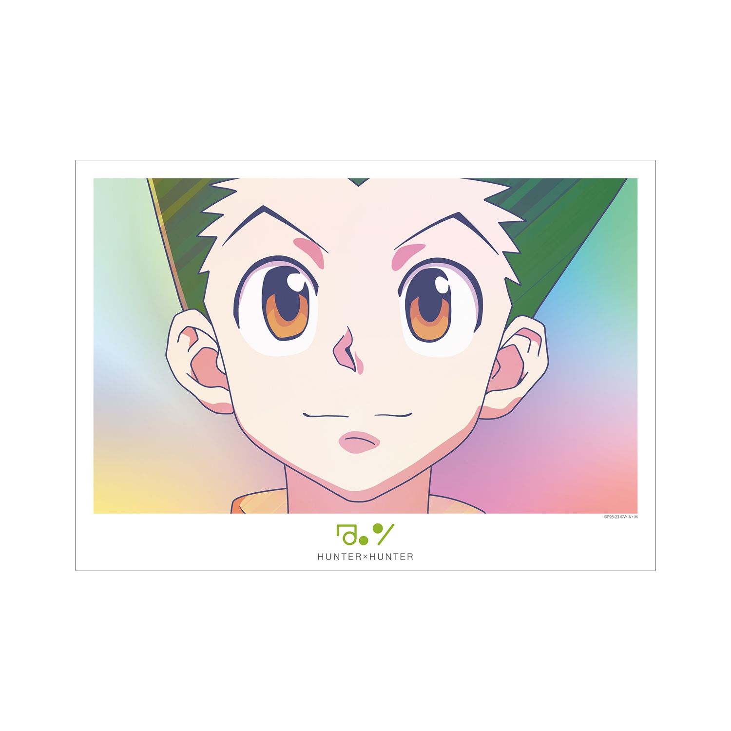 HUNTER×HUNTER ゴン Ani-Art clear label 第3弾 A3マット加工ポスター - AniSmile