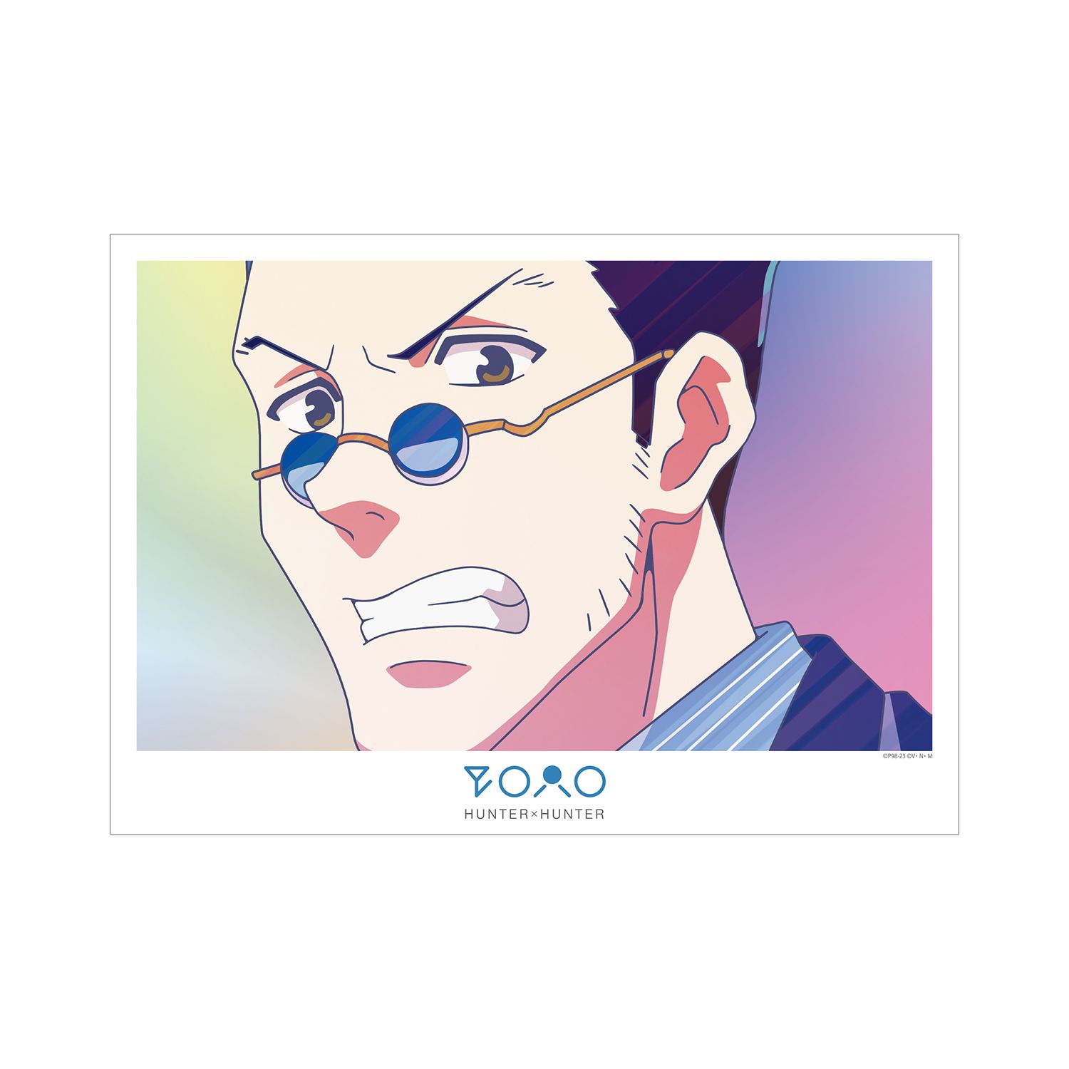 HUNTER×HUNTER レオリオ Ani-Art clear label 第3弾 A3マット加工ポスター - AniSmile
