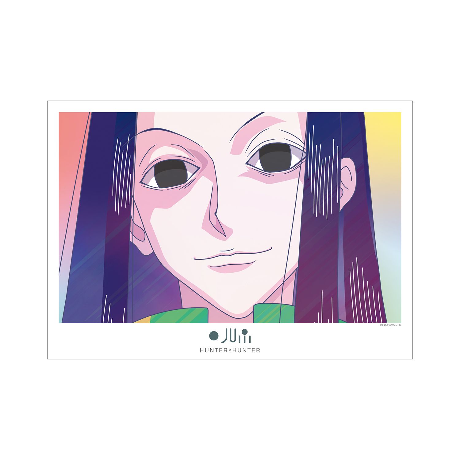 HUNTER×HUNTER イルミ Ani-Art clear label 第3弾 A3マット加工ポスター - AniSmile