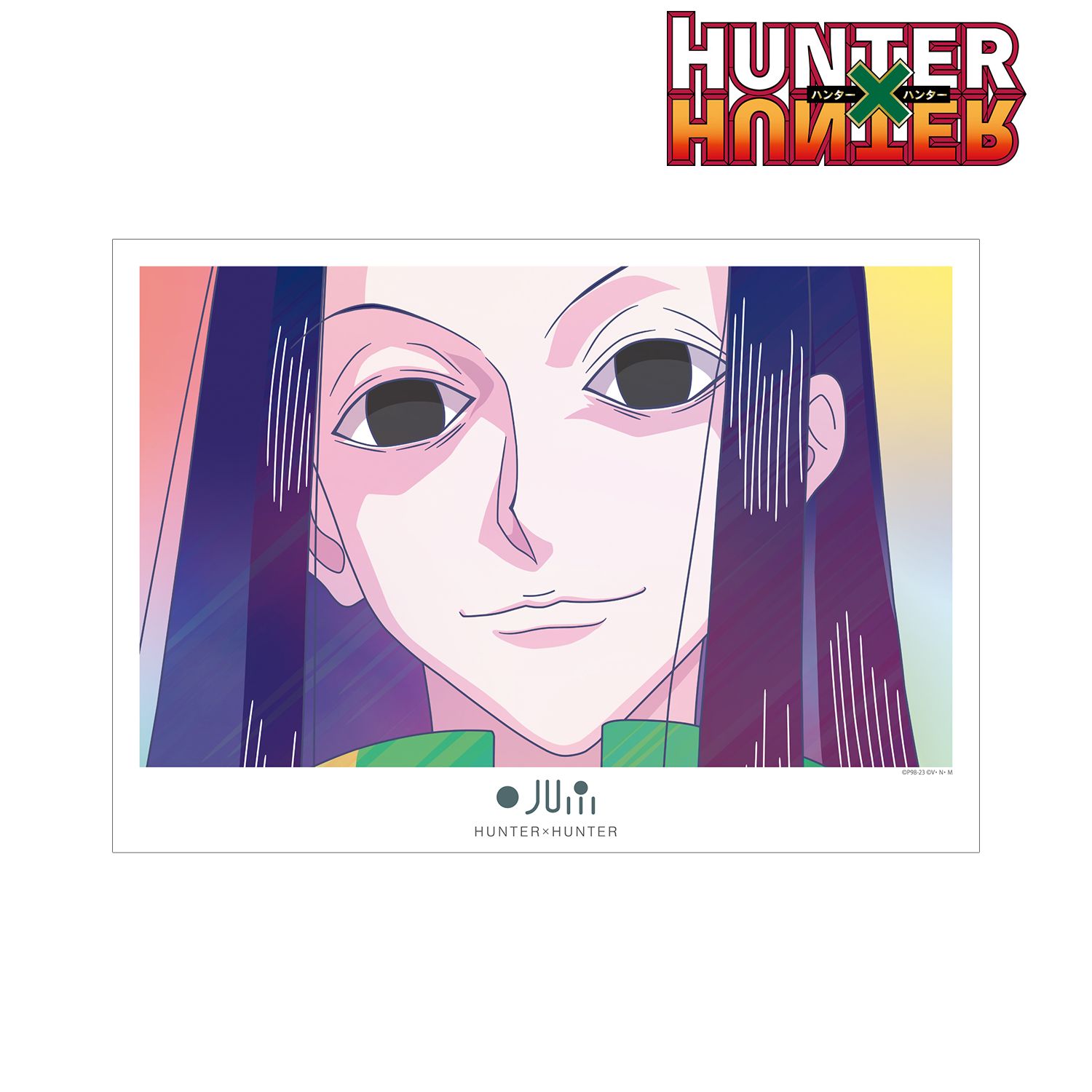 HUNTER×HUNTER イルミ Ani-Art clear label 第3弾 A3マット加工ポスター Image 2 | AniSmile
