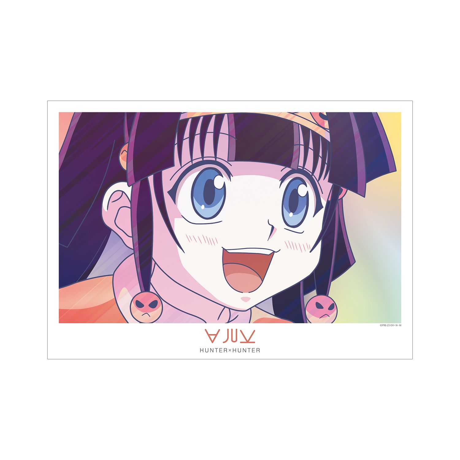 HUNTER×HUNTER アルカ Ani-Art clear label 第3弾 A3マット加工ポスター - AniSmile