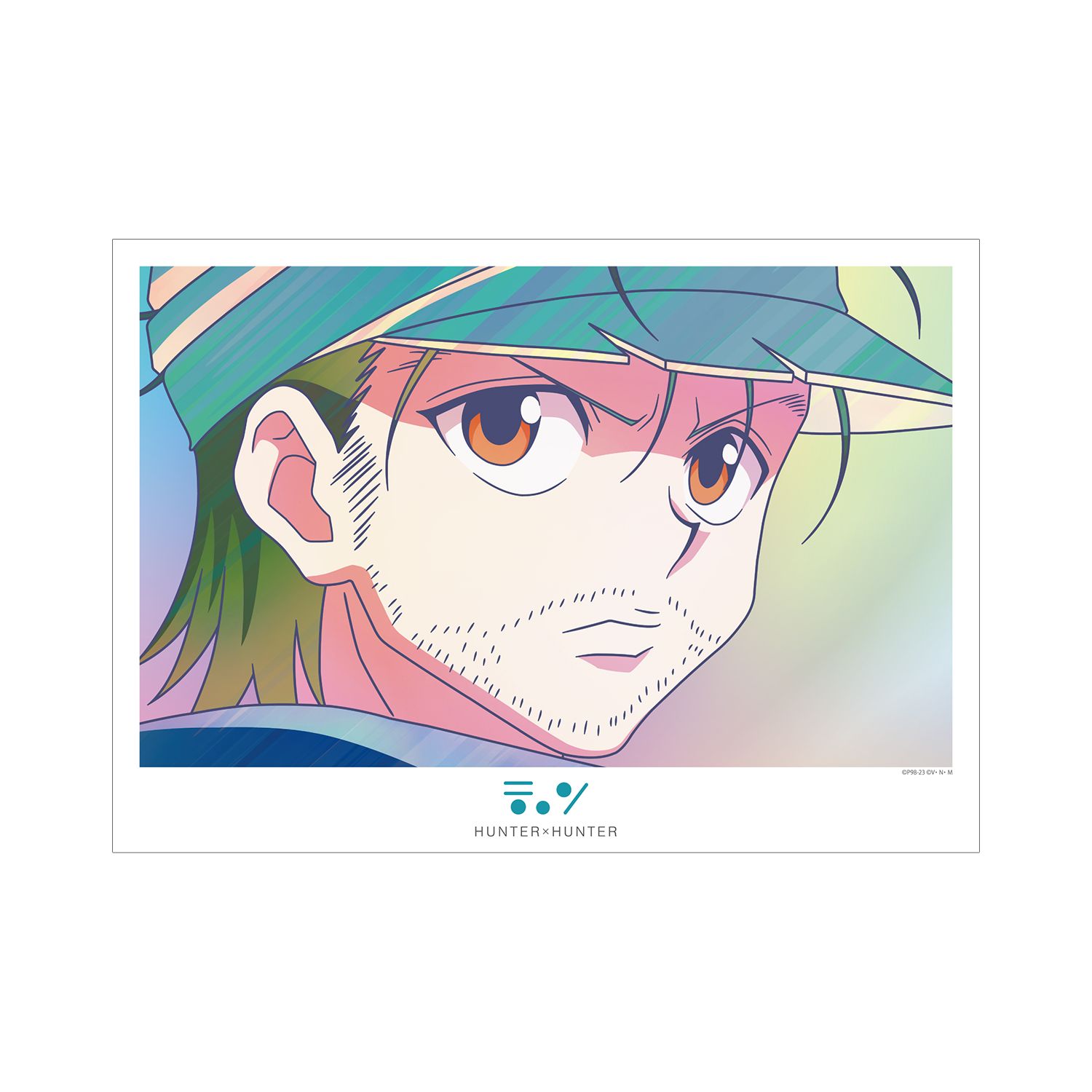 HUNTER×HUNTER ジン Ani-Art clear label 第3弾 A3マット加工ポスター - AniSmile