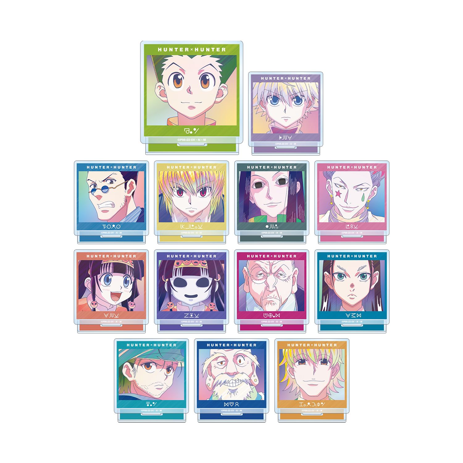 HUNTER×HUNTER トレーディング Ani-Art clear label 第3弾 アクリルスタンド(単位/単品) - AniSmile