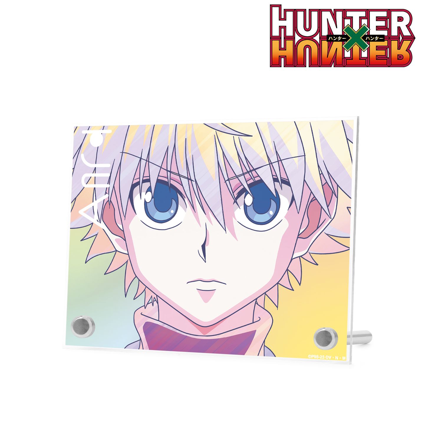 HUNTER×HUNTER キルア Ani-Art clear label 第3弾 A6アクリルパネル Image 2 | AniSmile