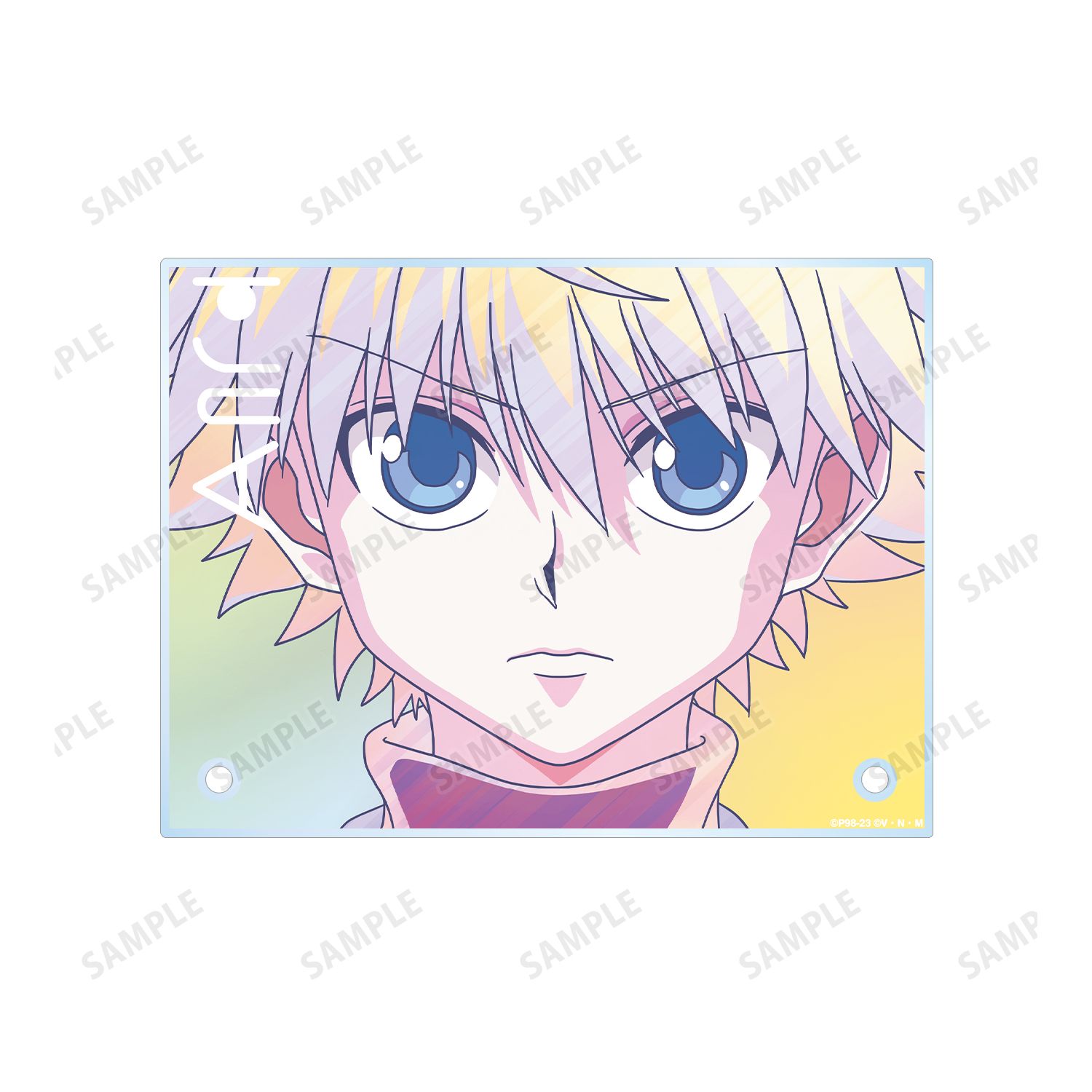 HUNTER×HUNTER キルア Ani-Art clear label 第3弾 A6アクリルパネル Image 4 | AniSmile