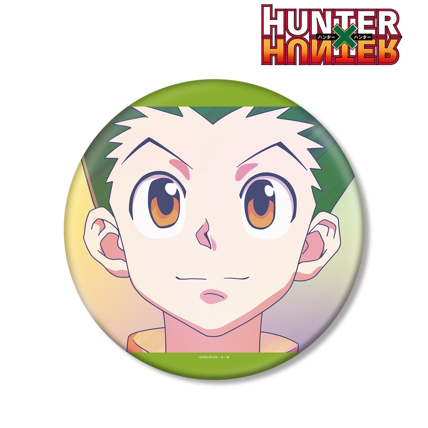 HUNTER×HUNTER ゴン Ani-Art clear label 第3弾 BIG缶バッジ - AniSmile