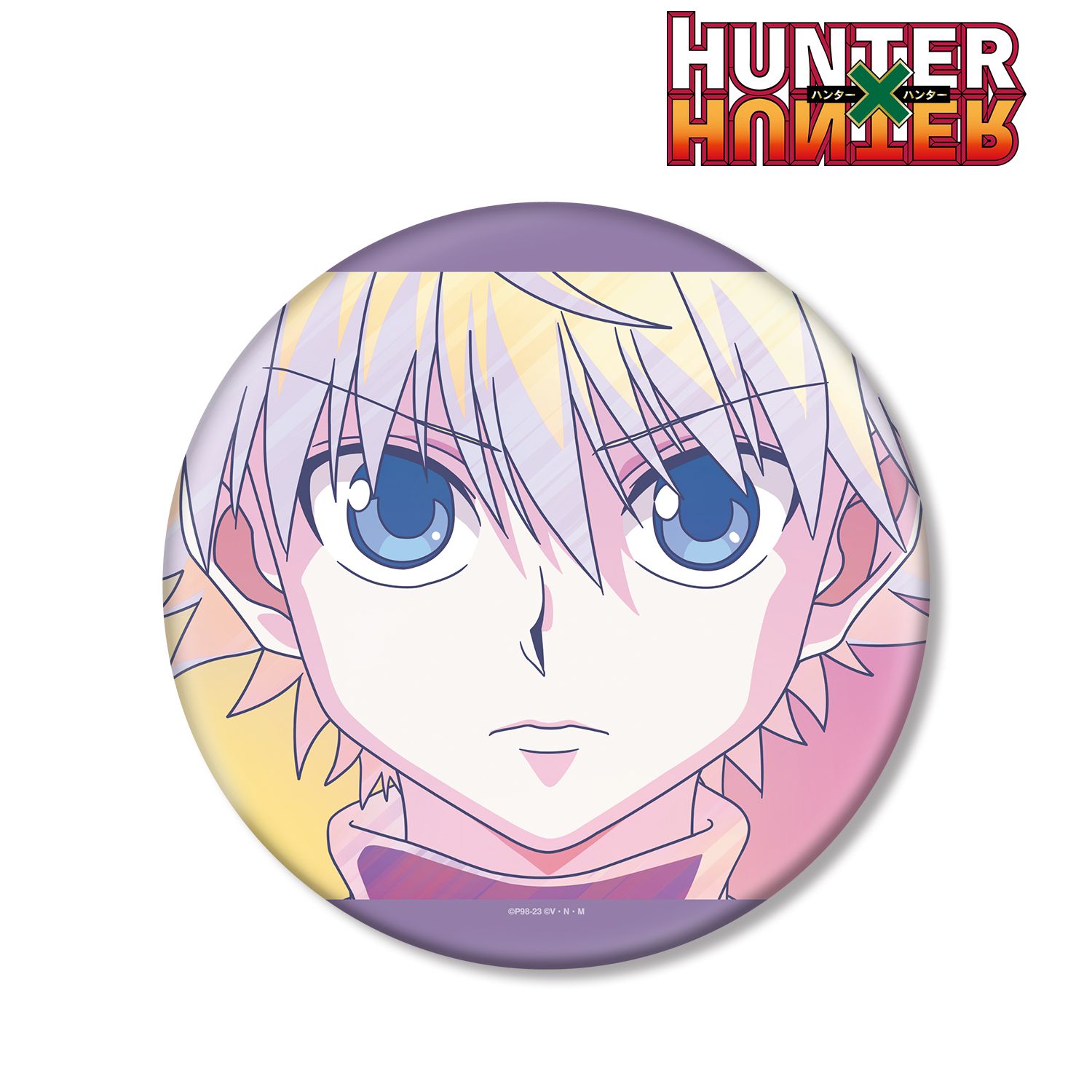 HUNTER×HUNTER キルア Ani-Art clear label 第3弾 BIG缶バッジ Image 3 | AniSmile