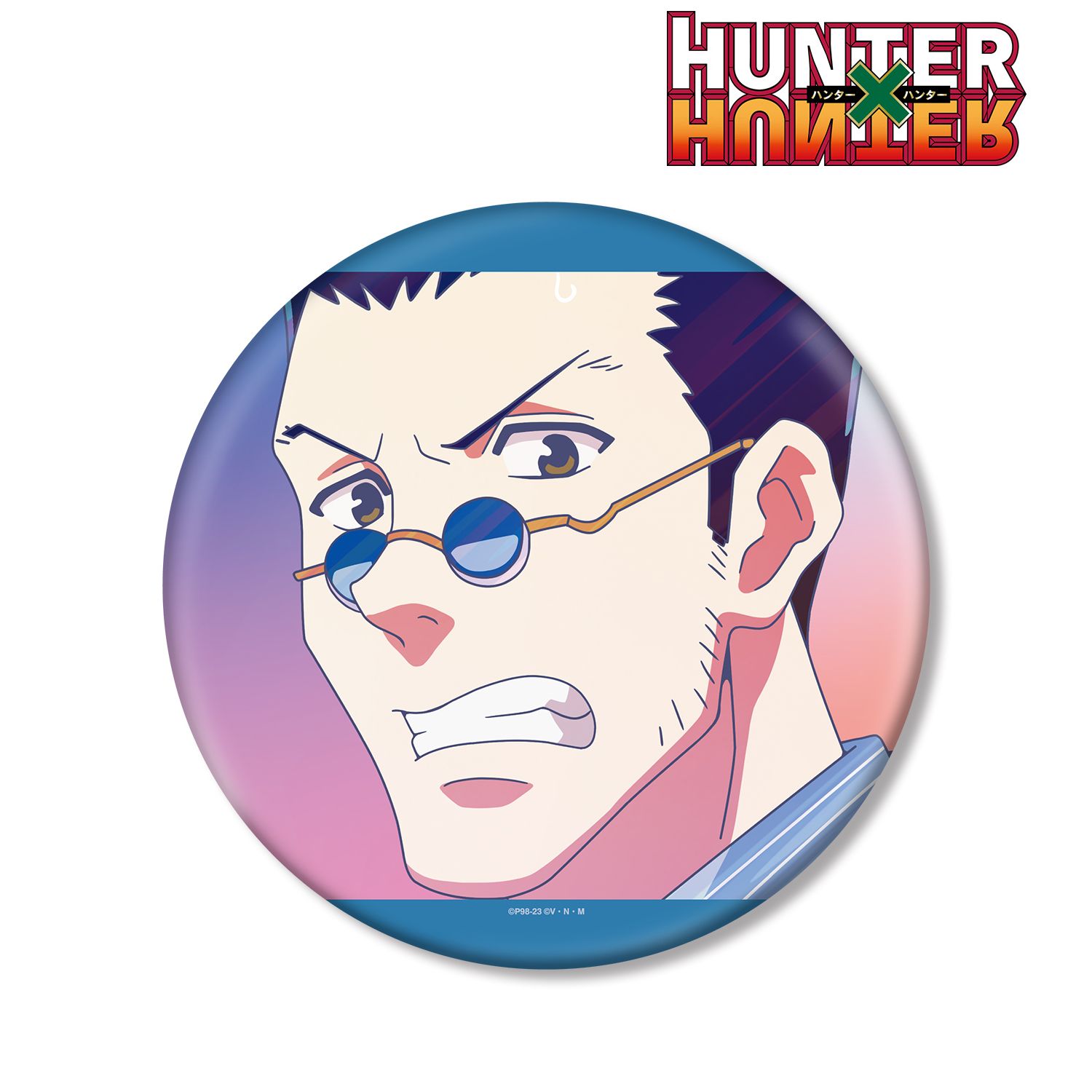 HUNTER×HUNTER レオリオ Ani-Art clear label 第3弾 BIG缶バッジ Image 2 | AniSmile