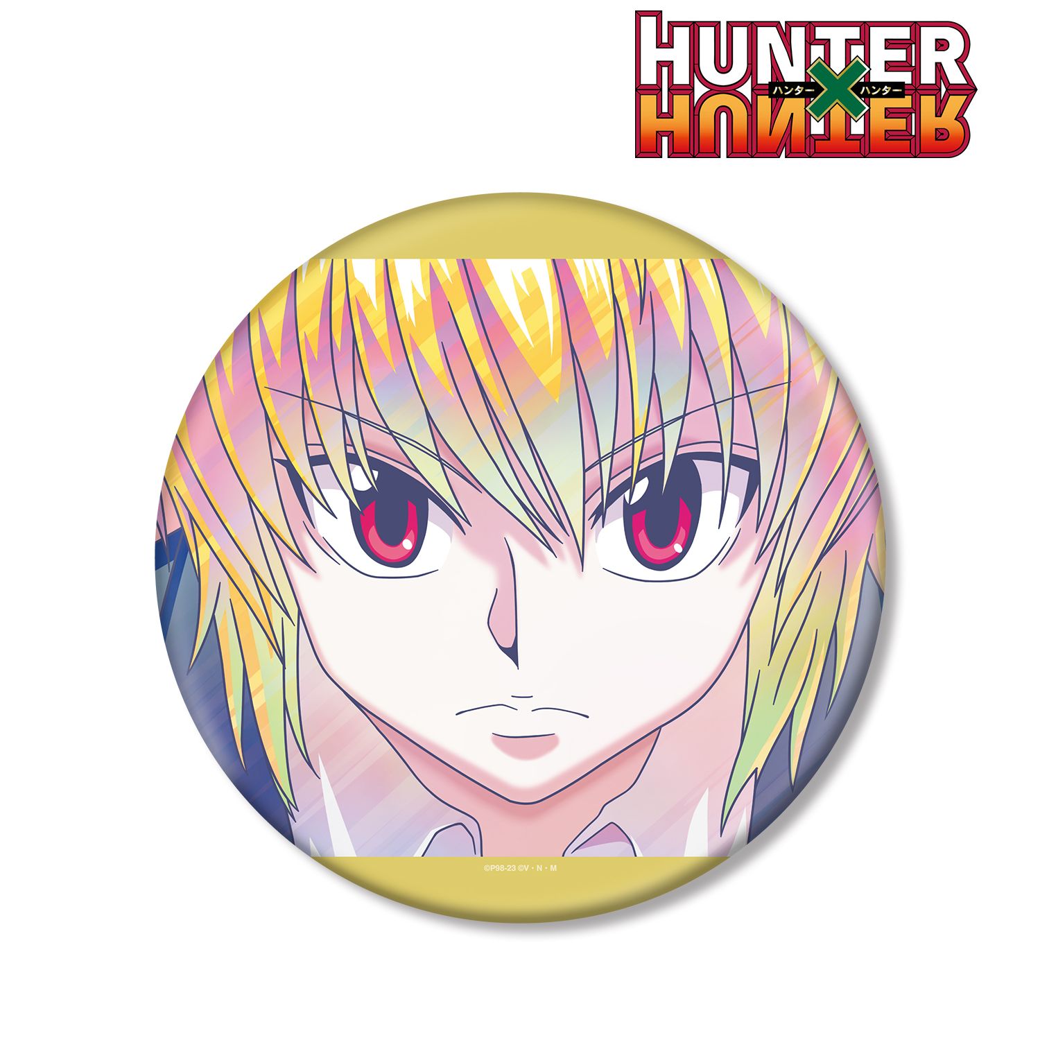 HUNTER×HUNTER クラピカ Ani-Art clear label 第3弾 BIG缶バッジ Image 2 | AniSmile