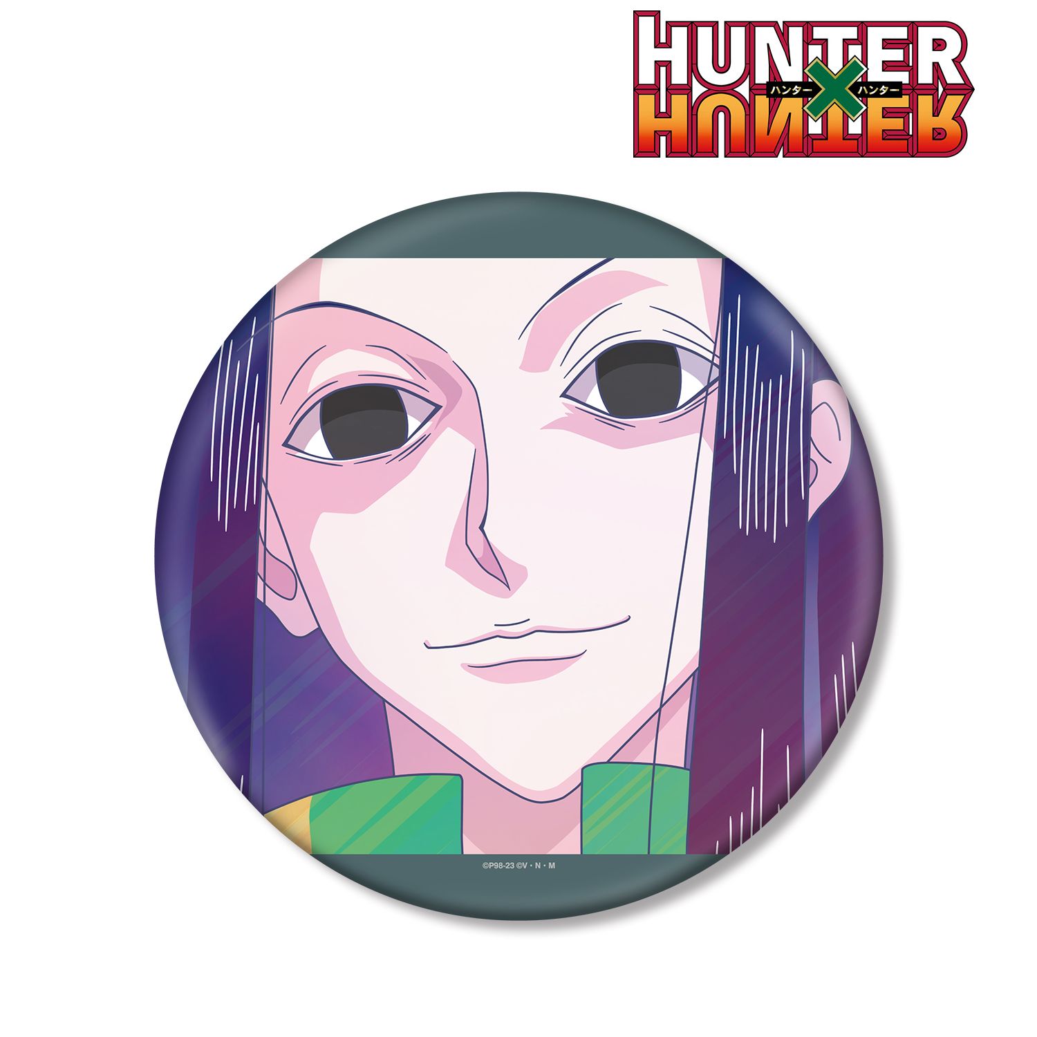 HUNTER×HUNTER イルミ Ani-Art clear label 第3弾 BIG缶バッジ Image 3 | AniSmile