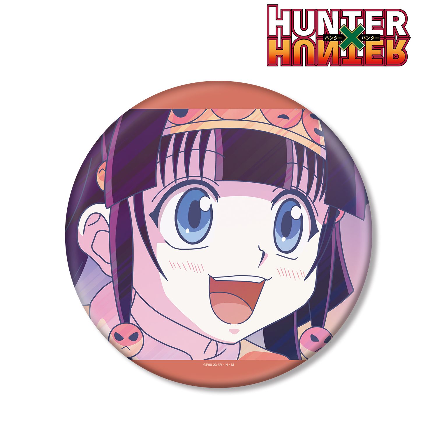 HUNTER×HUNTER アルカ Ani-Art clear label 第3弾 BIG缶バッジ Image 2 | AniSmile