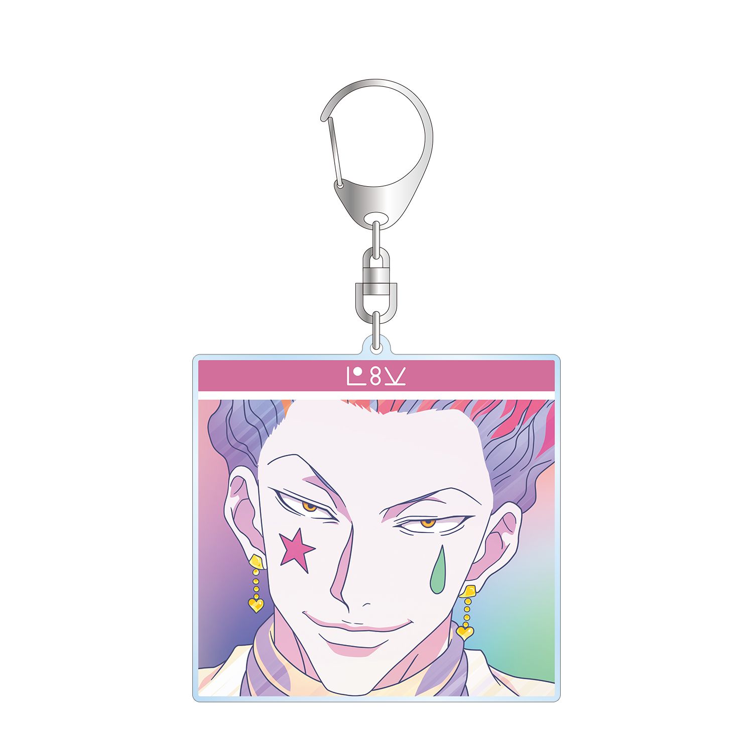 HUNTER×HUNTER ヒソカ Ani-Art clear label 第3弾 BIGアクリルキーホルダー - AniSmile