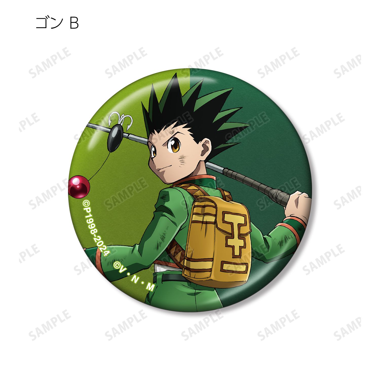 HUNTER×HUNTER 描き下ろし 戦う背中ver. トレーディングメタリック缶バッジ(単位/単品) Image 4 | AniSmile
