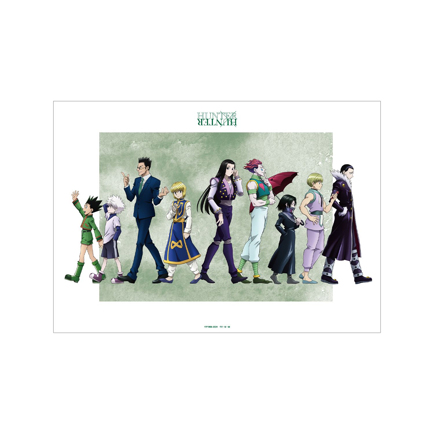 HUNTER×HUNTER 描き下ろし 集合 歩みver. A3マット加工ポスター - AniSmile