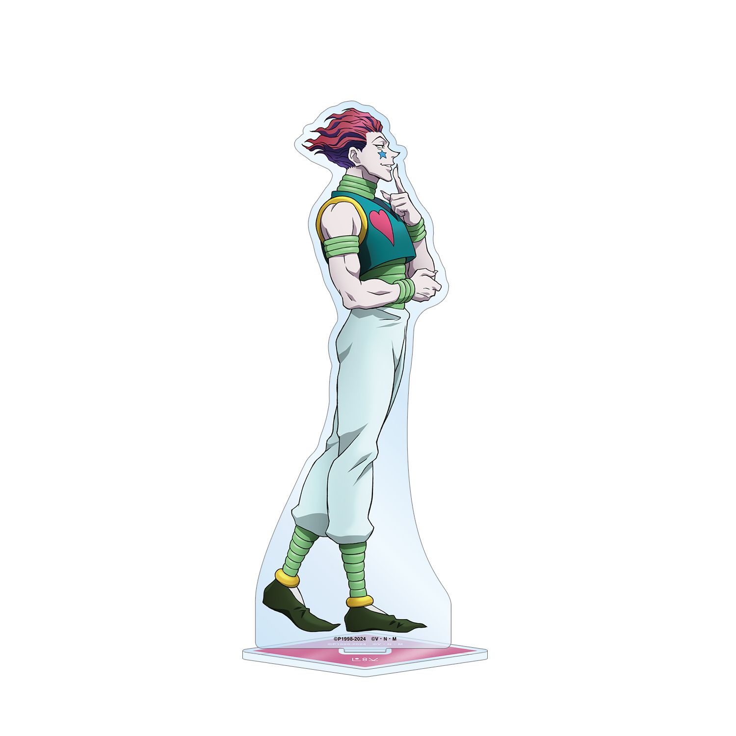 HUNTER×HUNTER 描き下ろし ヒソカ 歩みver. BIGアクリルスタンド Image 2 | AniSmile