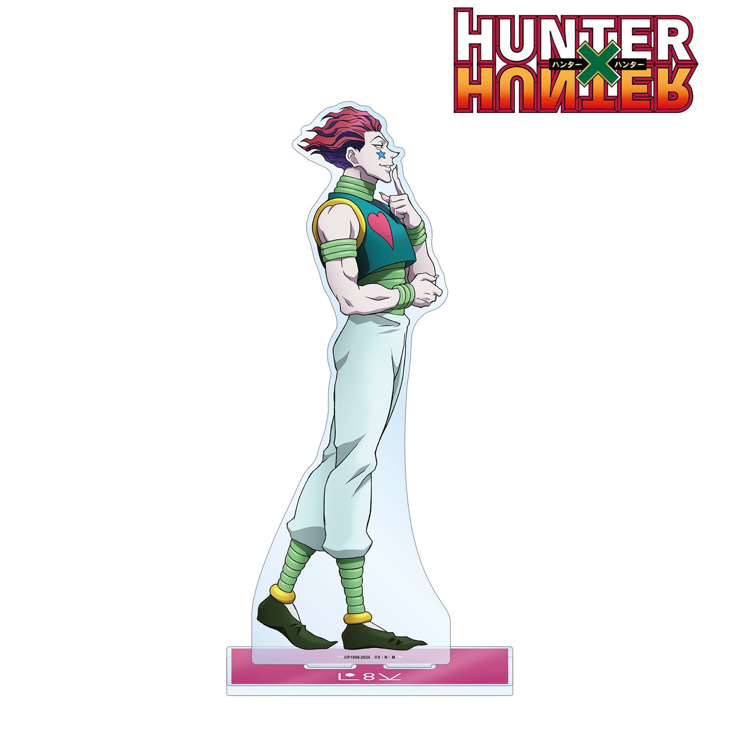 HUNTER×HUNTER 描き下ろし ヒソカ 歩みver. 特大アクリルスタンド 画像 2 | AniSmile